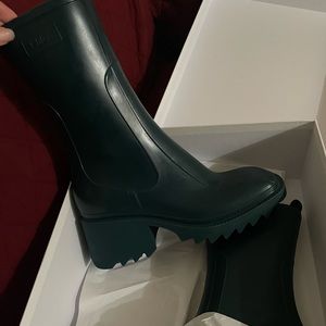 Chloe Emerald Rain Boots